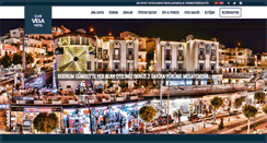 Desktop Screenshot of clubvelahotel.com